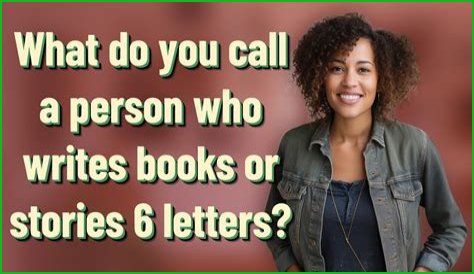What do you call a person who writes books?